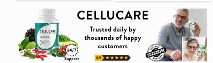 CelluCare supplement testimonial